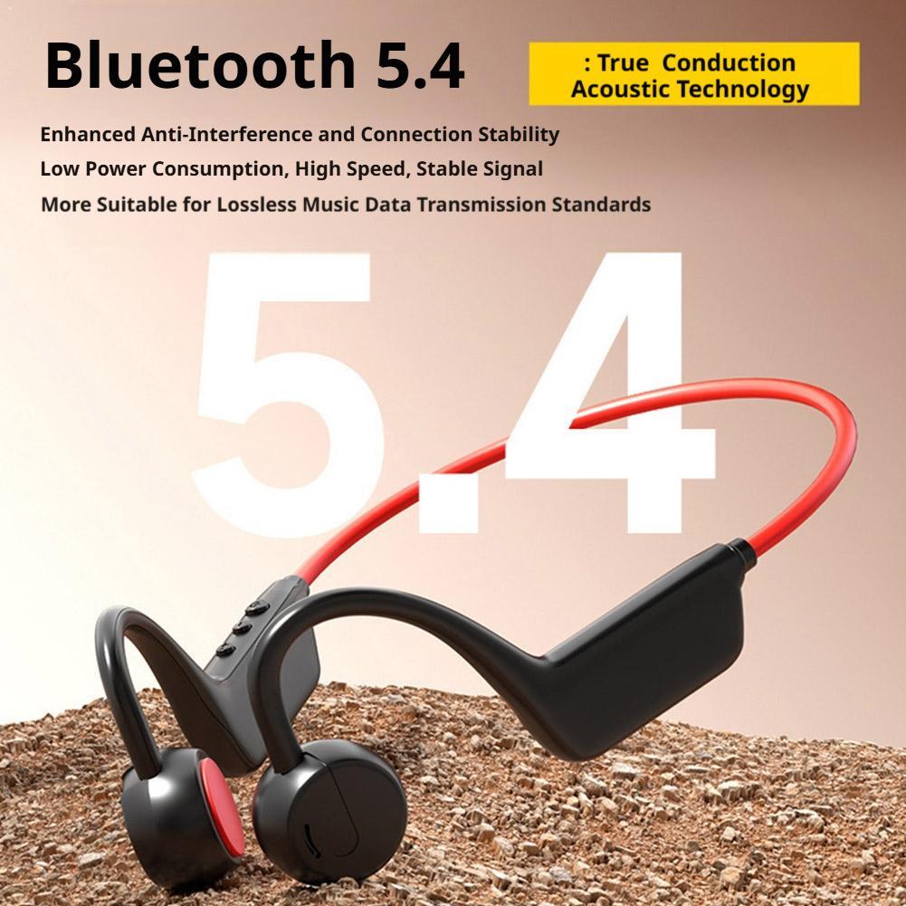Bluetooth Headset On Ear - 2026 Headset Wireless Swimming Headphones IPX8