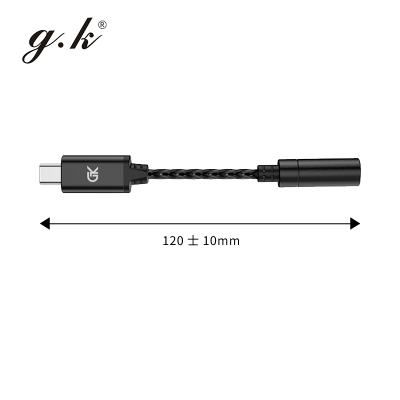 GK X1 Earphone Adapter Type-C  - Usb C Earphone recension och pris