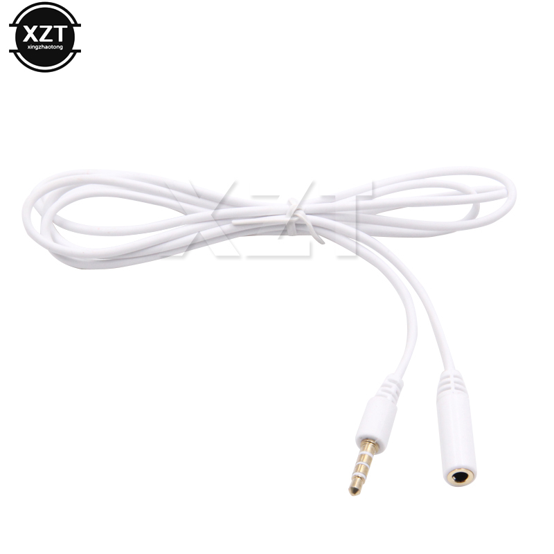 NEW 1M 3.5mm Male to Female 4  - Cable Extension 3.5 recension och pris