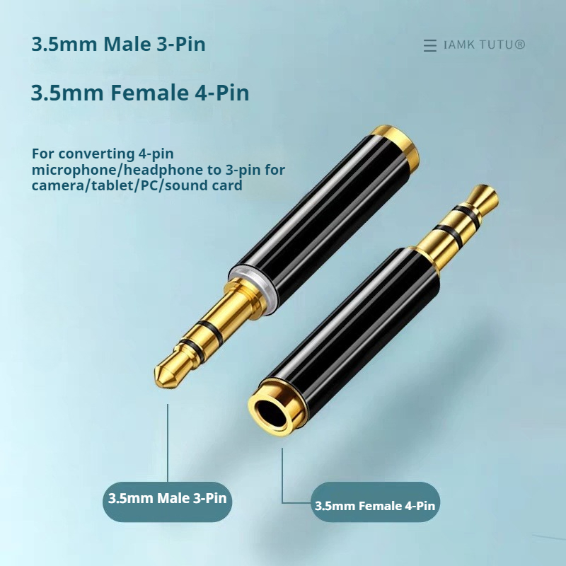 Gold-Plated 3.5mm 3Pole TRS Ma - Cable Extension 3.5 recension och pris
