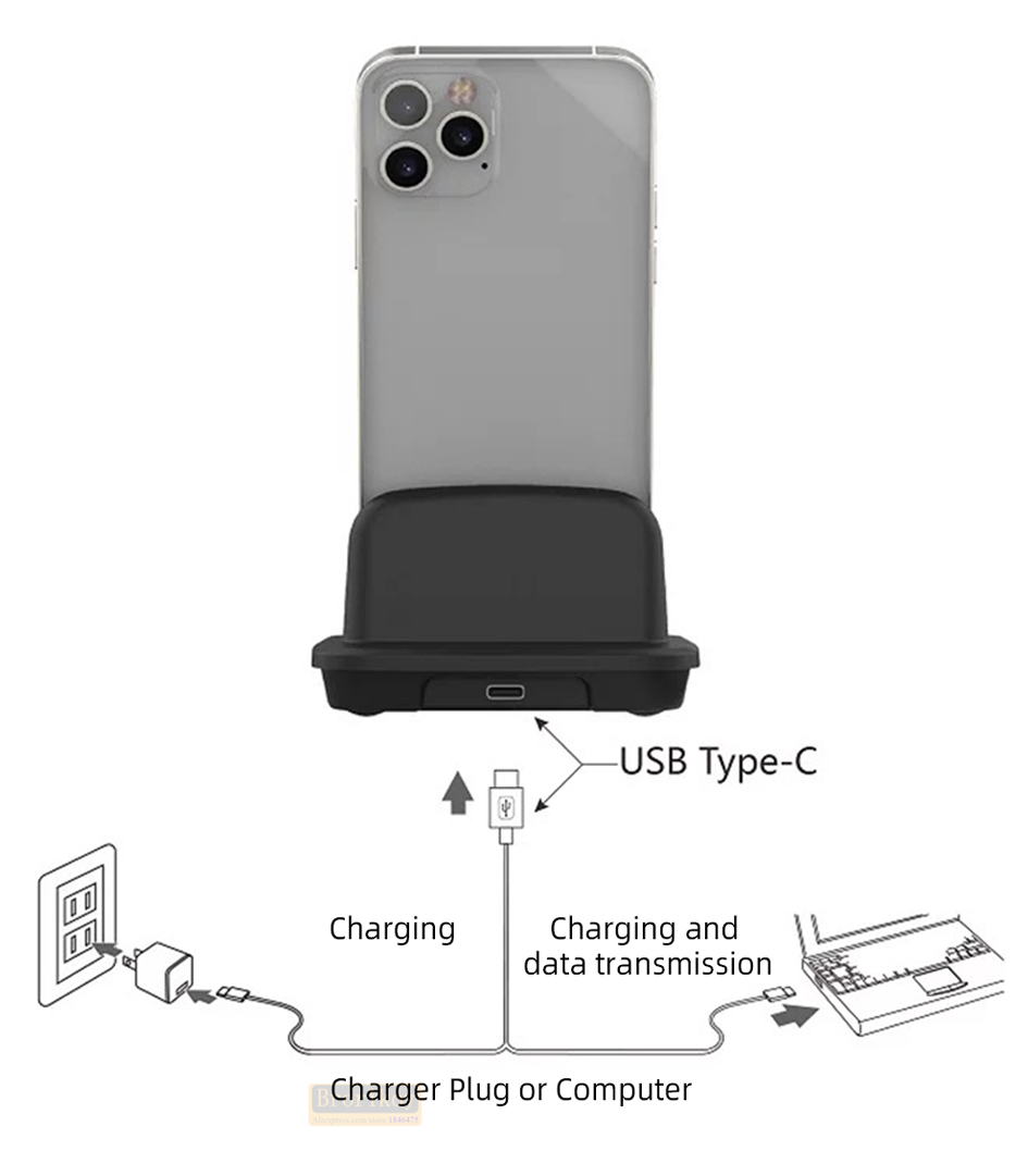 Wireless Charging Stand 120W U - Usb C Earphone recension och pris
