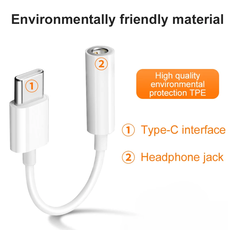 USB C to 3.5mm Headphone Jack  - Usb C Earphone recension och pris