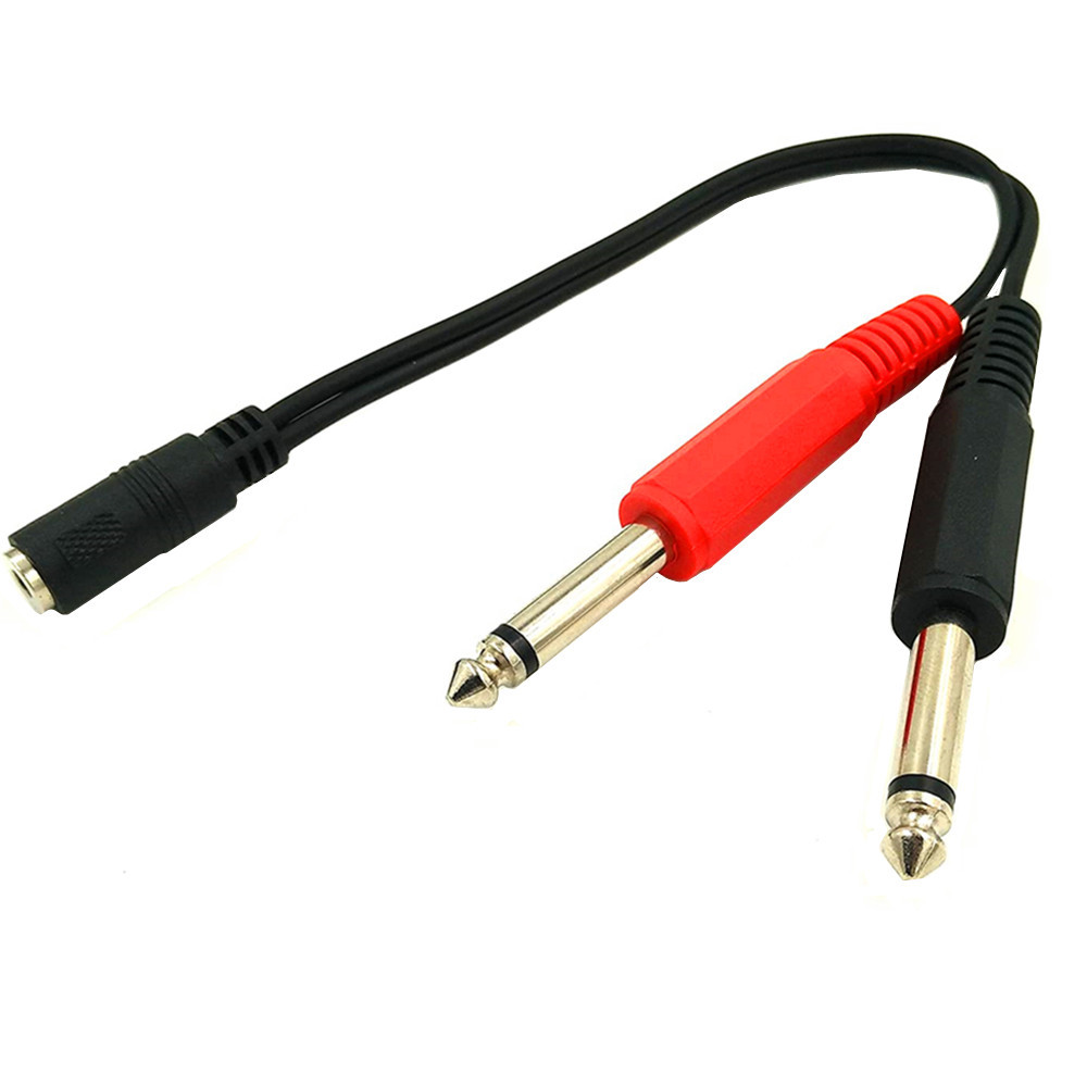 6.35 Mm Male To 2 6.35 Mm 3.5m - Audio Splitter Y recension och pris