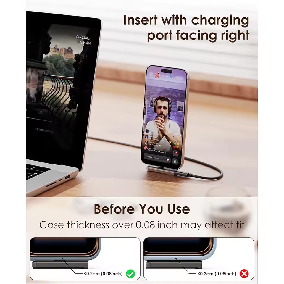 2/1PCS Portable USB C To 3.5mm - Headphone Stand Desk recension och pris
