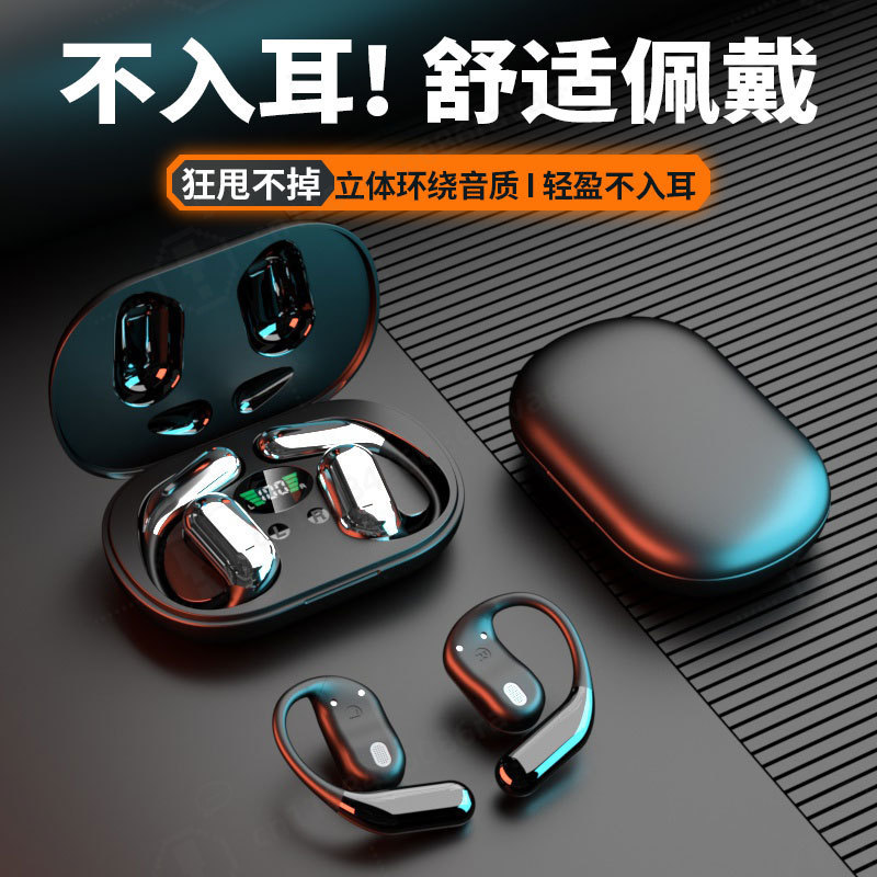 Q16 AI Smart Translation Bluet - Sports Earphone Hook recension och pris