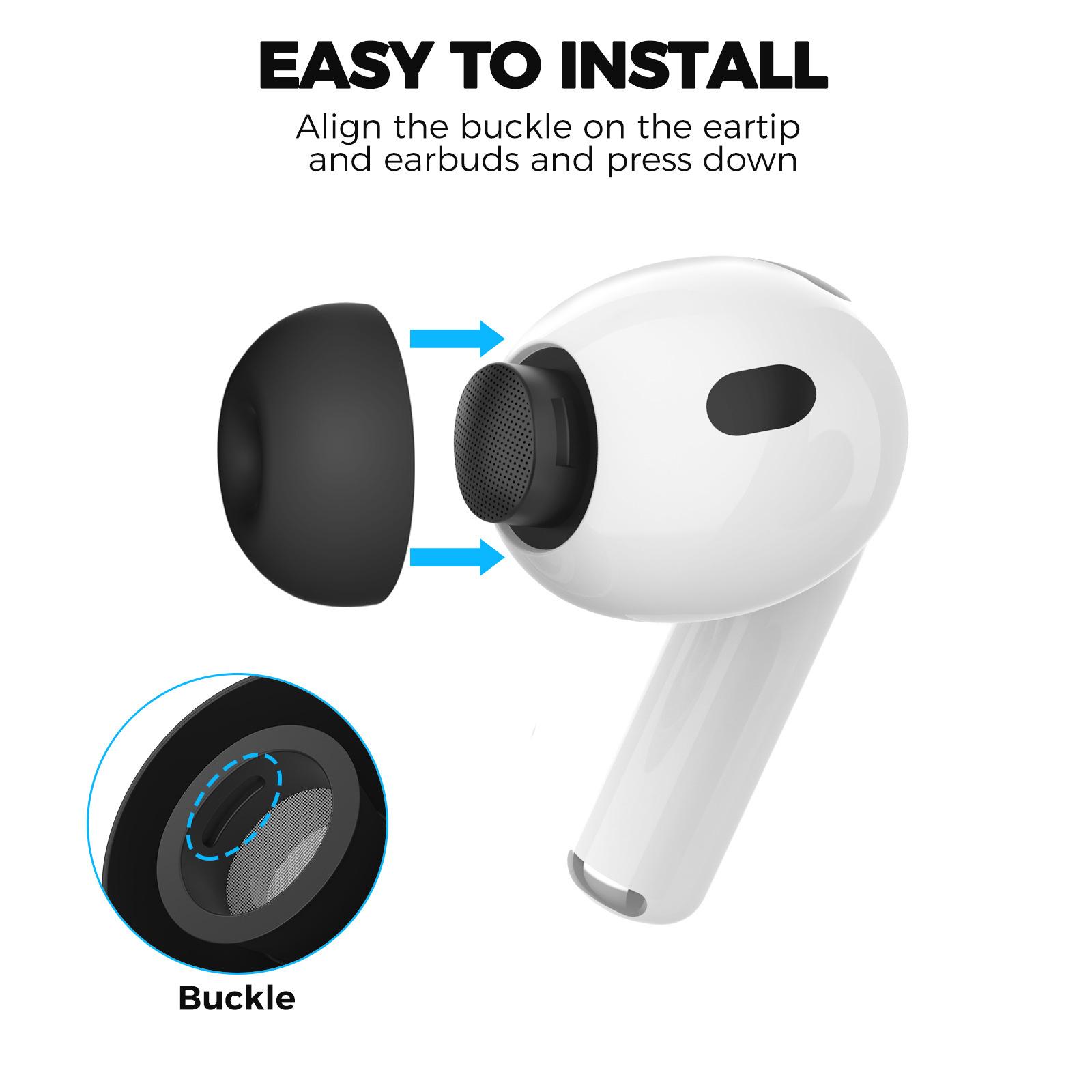 For AirPods Pro 3 XDcase 4 Pai - Silicone Ear Tip Replacement recension och pris