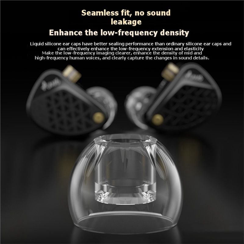 A23F-Silicone Ear Tips For KZ  - Silicone Ear Tip Replacement recension och pris