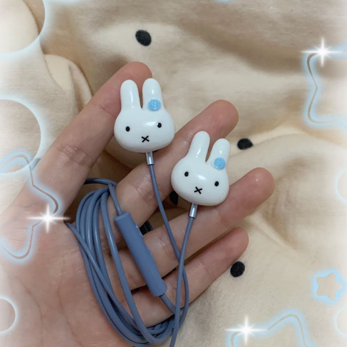 Vintage Cute Miffy Rabbit Wire - Usb C Earphone recension och pris