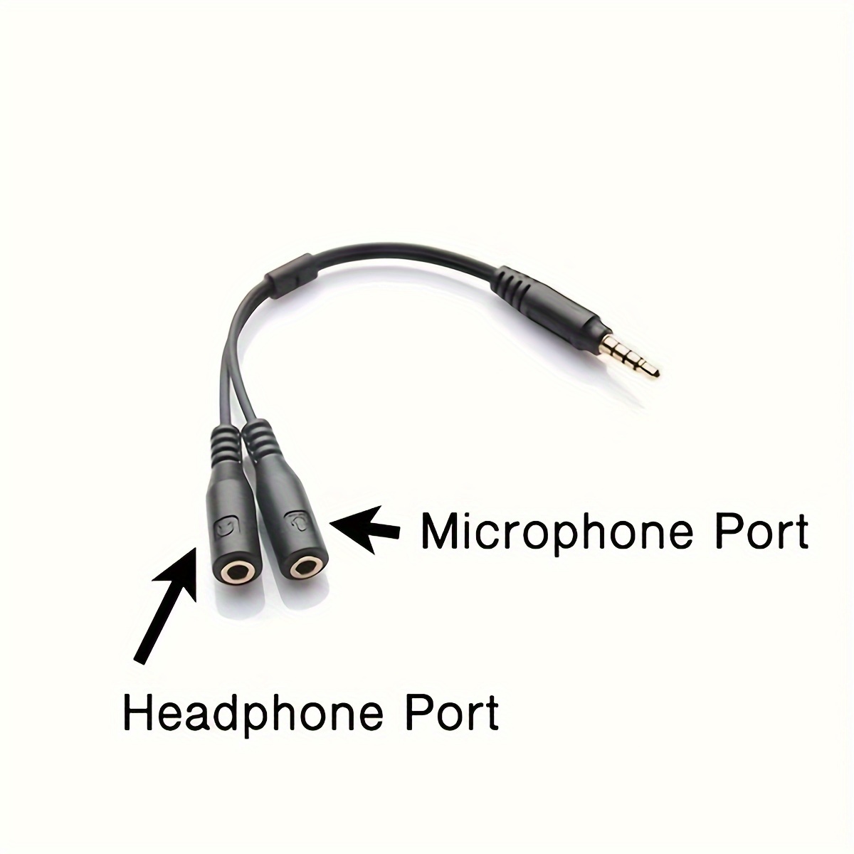 3.5mm Stereo Audio 1Male to 2  - Audio Splitter Y recension och pris