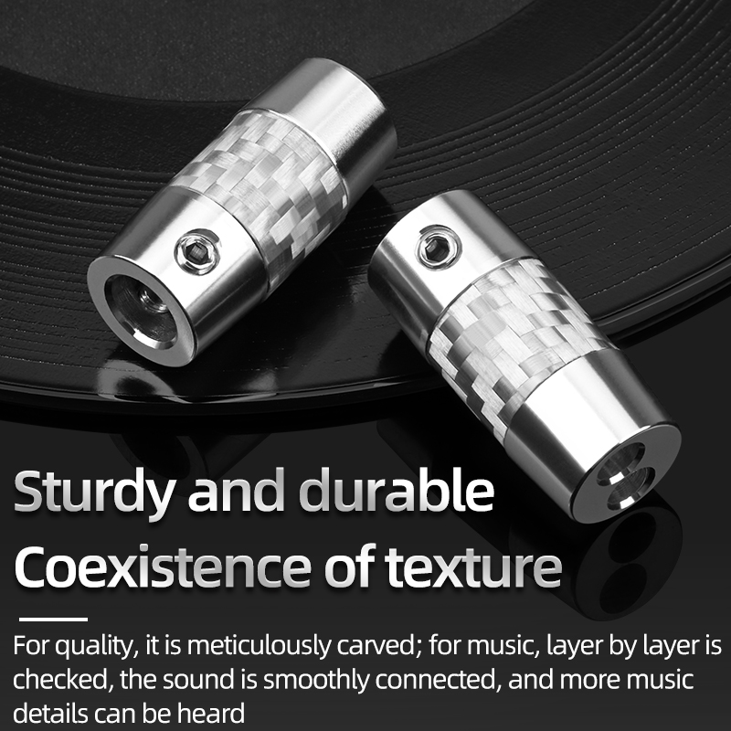 4pcs Carbon Fiber Y Splitter A - Audio Splitter Y recension och pris