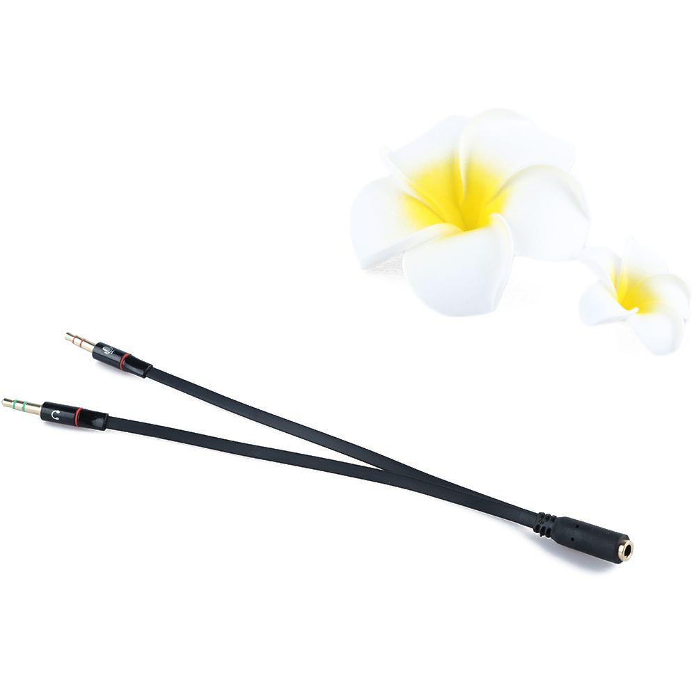 Jack 1 Female To 2 Male Light  - Earphone Splitter Jack recension och pris