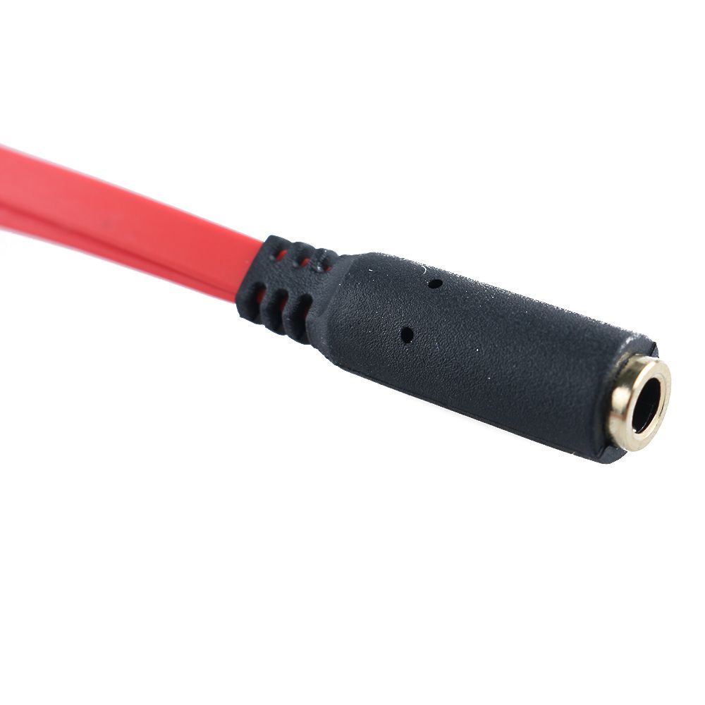 Jack 1 Female To 2 Male Light  - Earphone Splitter Jack recension och pris