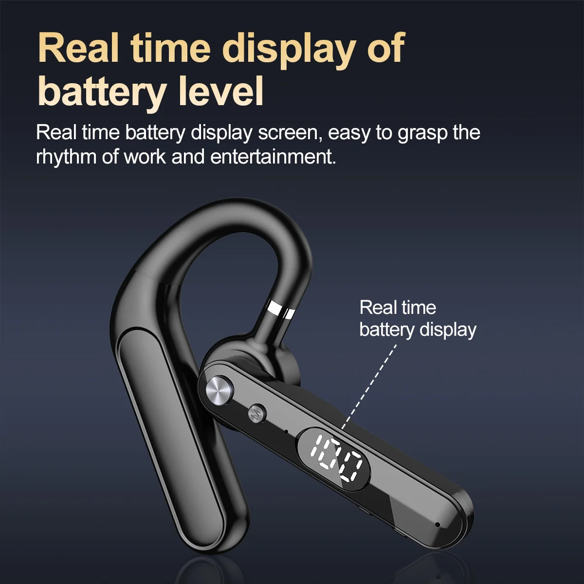 Wireless Bluetooth Headphones  - Noise Cancelling Headphone recension och pris