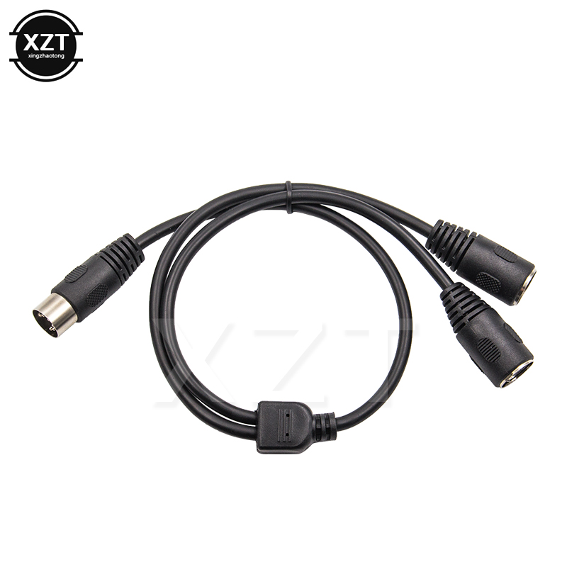 5Pin MIDI DIN 1 Male Plug to 2 - Audio Splitter Y recension och pris
