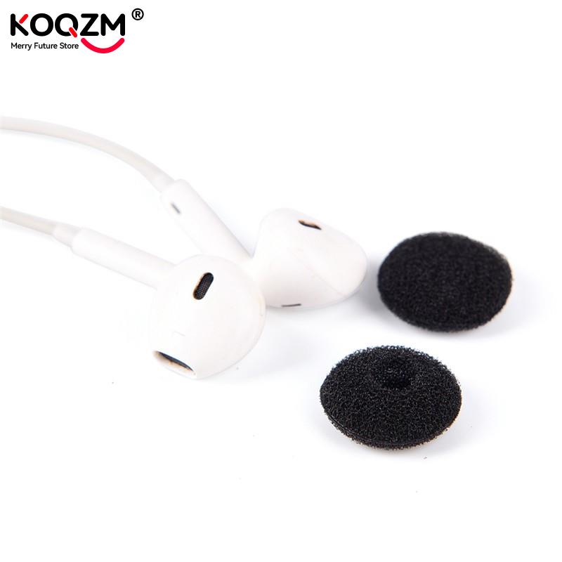 30pcs Sponge Covers Tips Black - Earphone Foam Tip recension och pris