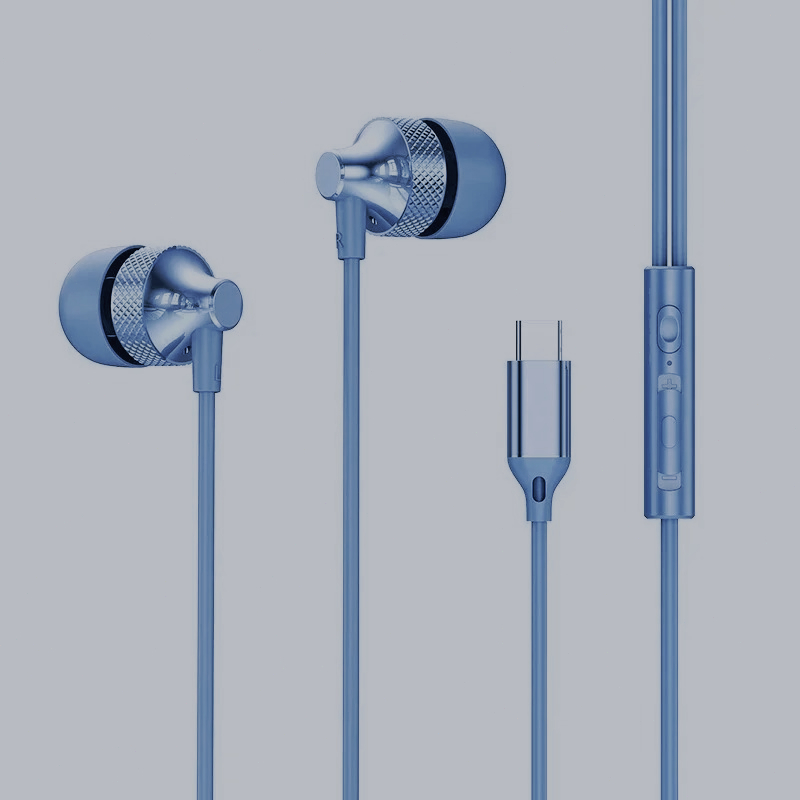 Portable Type C 3.5mm Music Ea - Wired Earphone Mic recension och pris