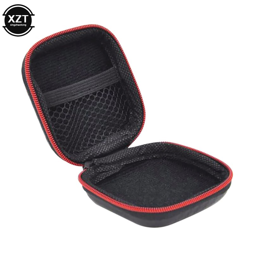 Headphone Bag Mini Zipper Squa - Headphone Case Hard recension och pris
