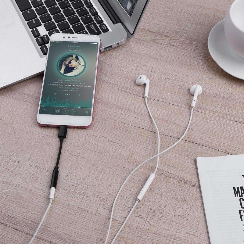 Type C to 3.5mm Jack Earphones - Cable Extension 3.5 recension och pris