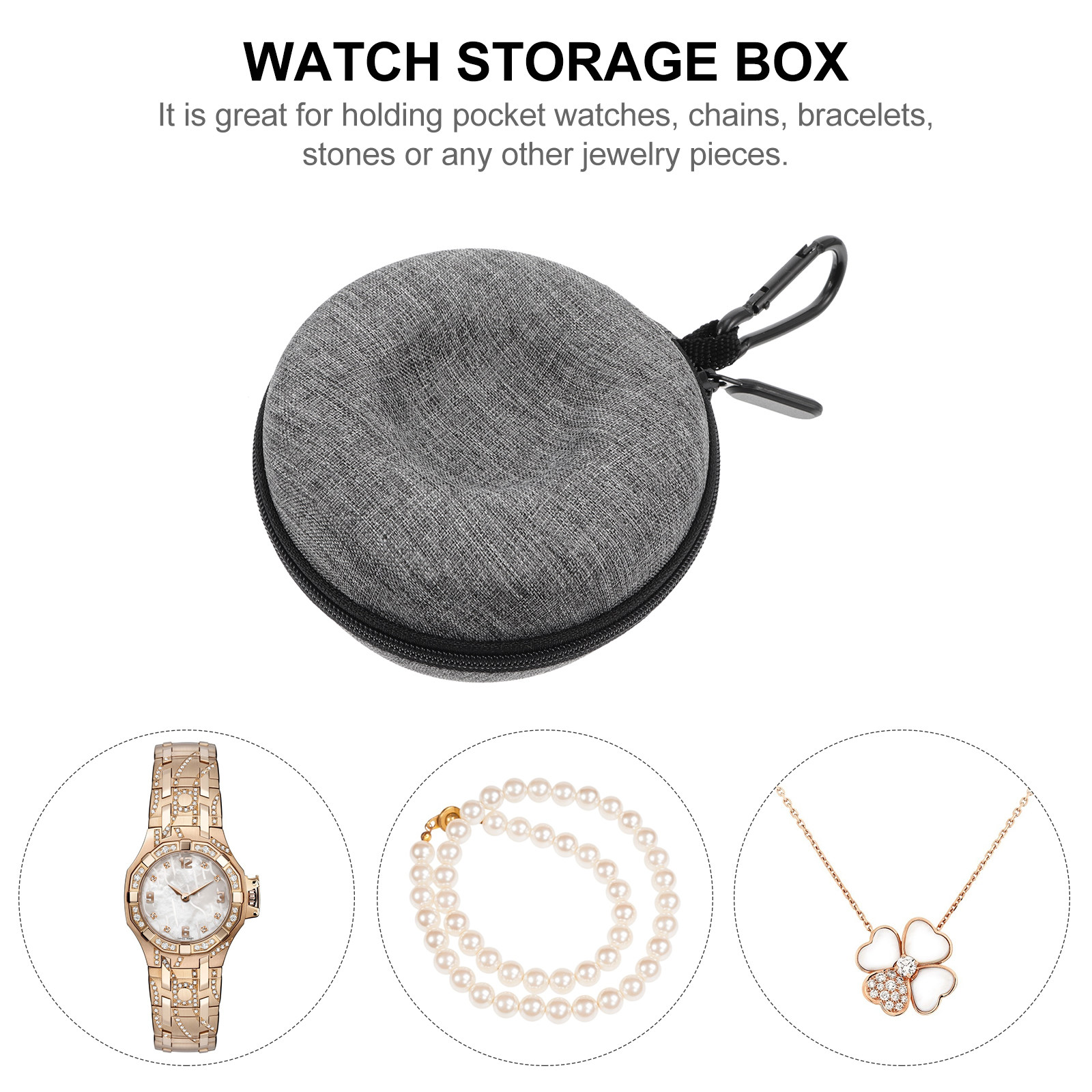 1Pcs Eva Watch Case Premium Sh - Earbuds Charging Case recension och pris
