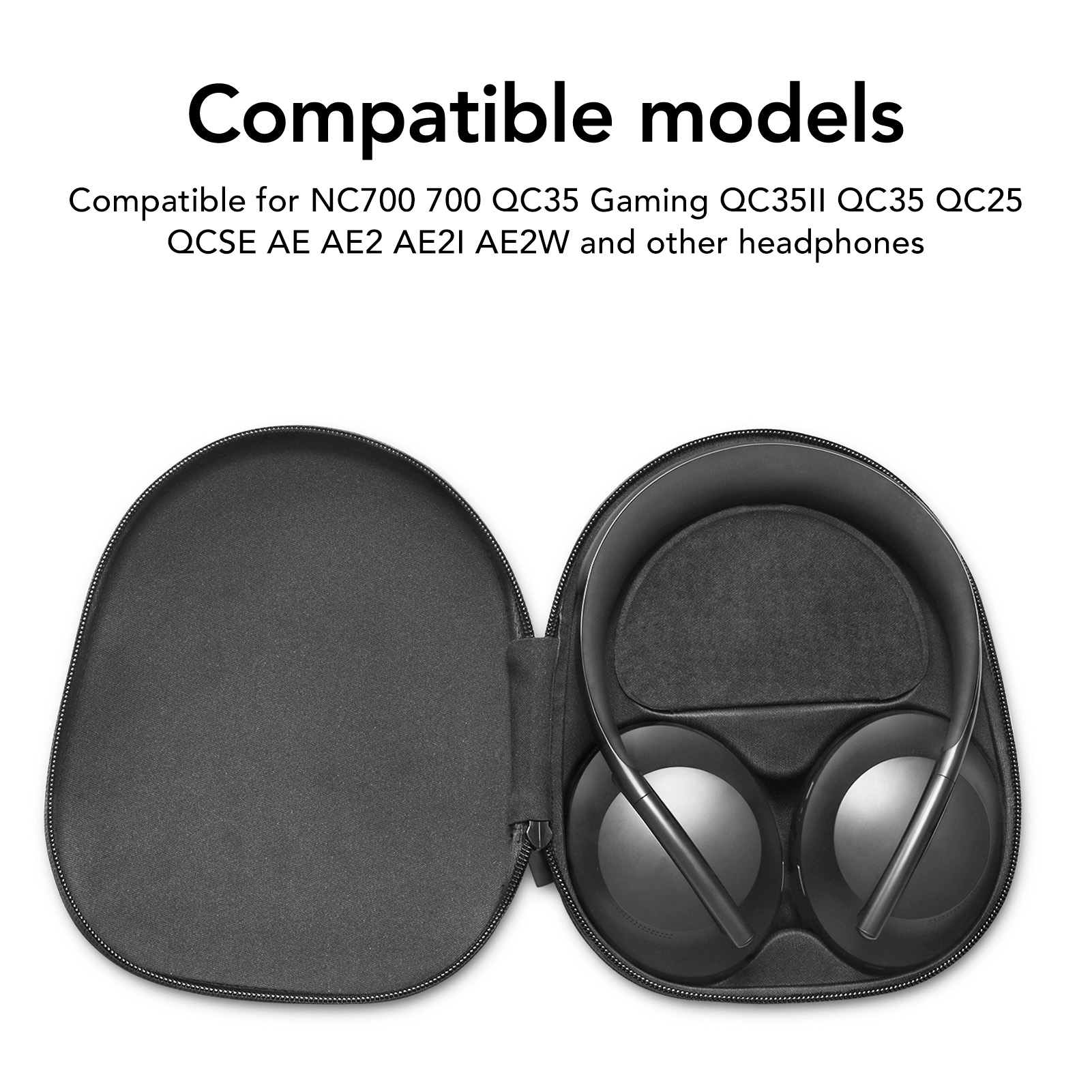 Headphone Hard Case for 700 QC - Headphone Case Hard recension och pris