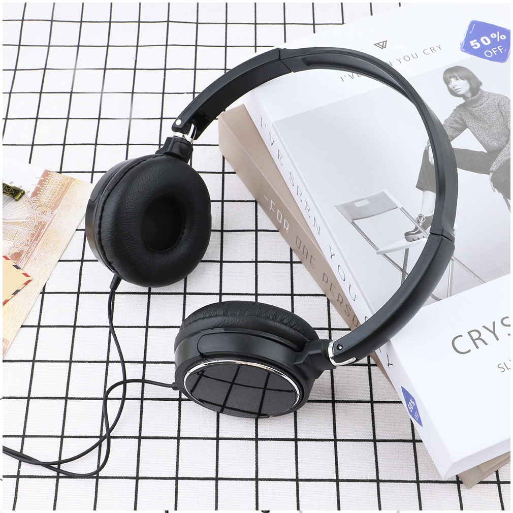 Foldable Noise Canceling Sport - Audiophile Headphone Wired recension och pris