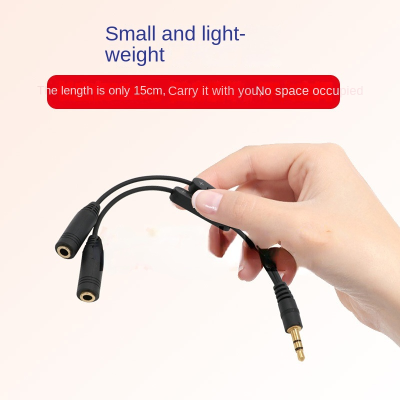 3.5 Jack Splitter Male To 2 Fe - Earphone Splitter Jack recension och pris